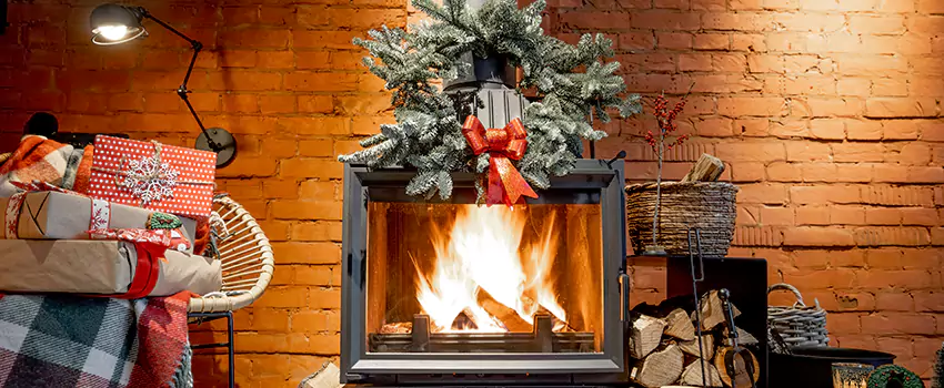 Travis Industries Linear Gas Fireplace Installation in Mount Vernon, New York