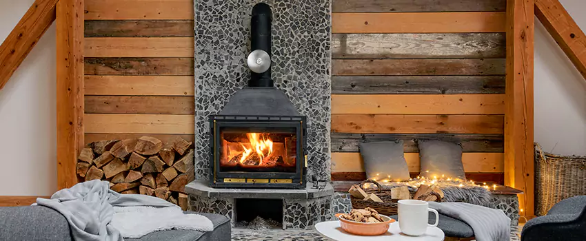 Thelin Hearth Products Direct Vent Gas Stove Fireplace Inspection in Mount Vernon, New York